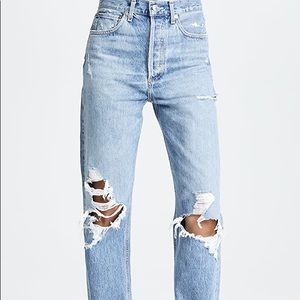 Agolde '90s Fit High Rise Loose Fit Jeans